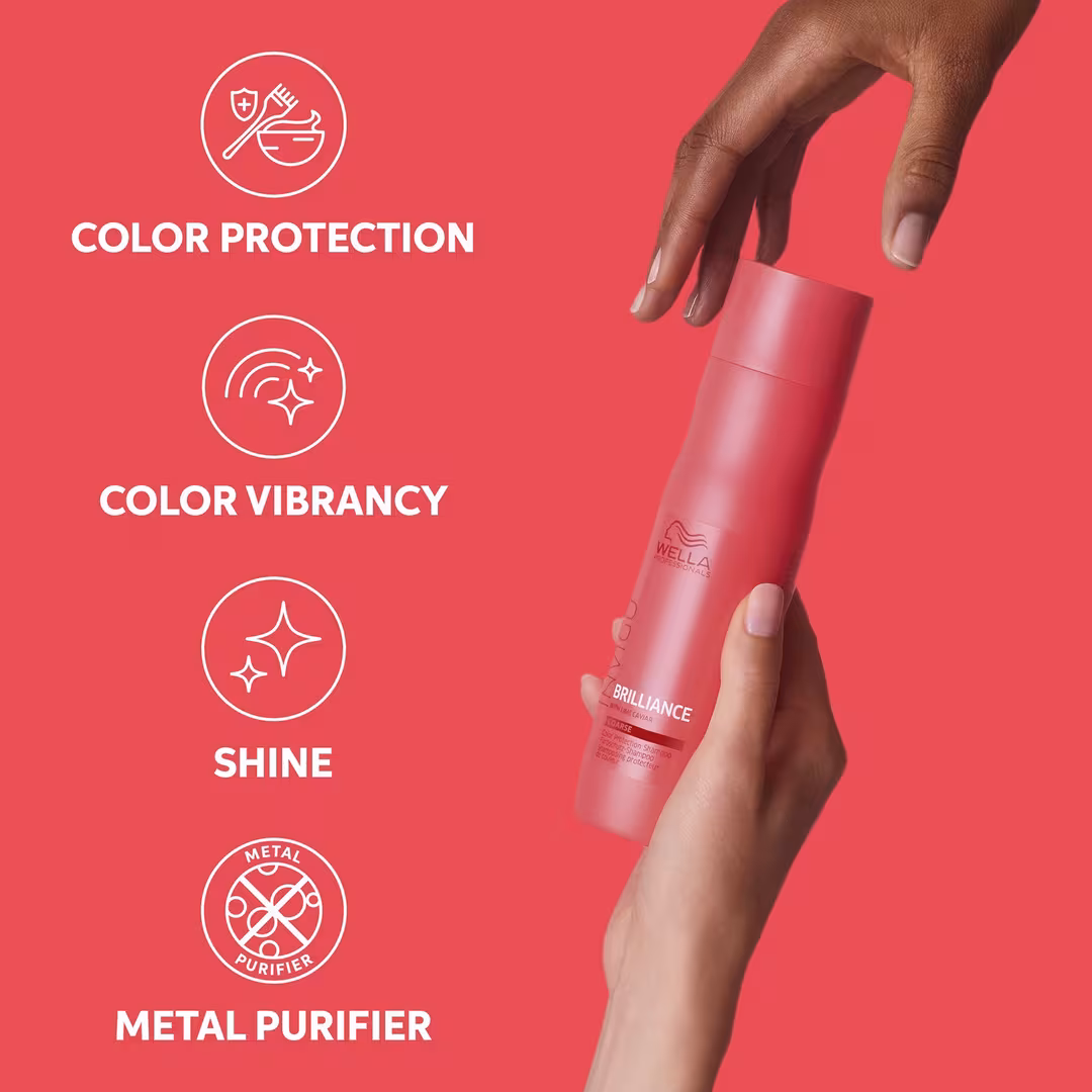 Wella  Invigo Brilliance Shampoo For Coarse Hair