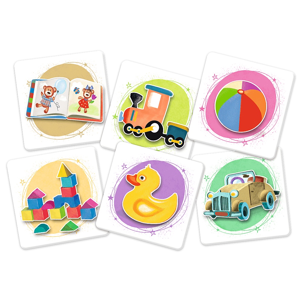 Gra Dla Dzieci Mój Pierwszy Memos Dobranoc, Trefliki Na Noc