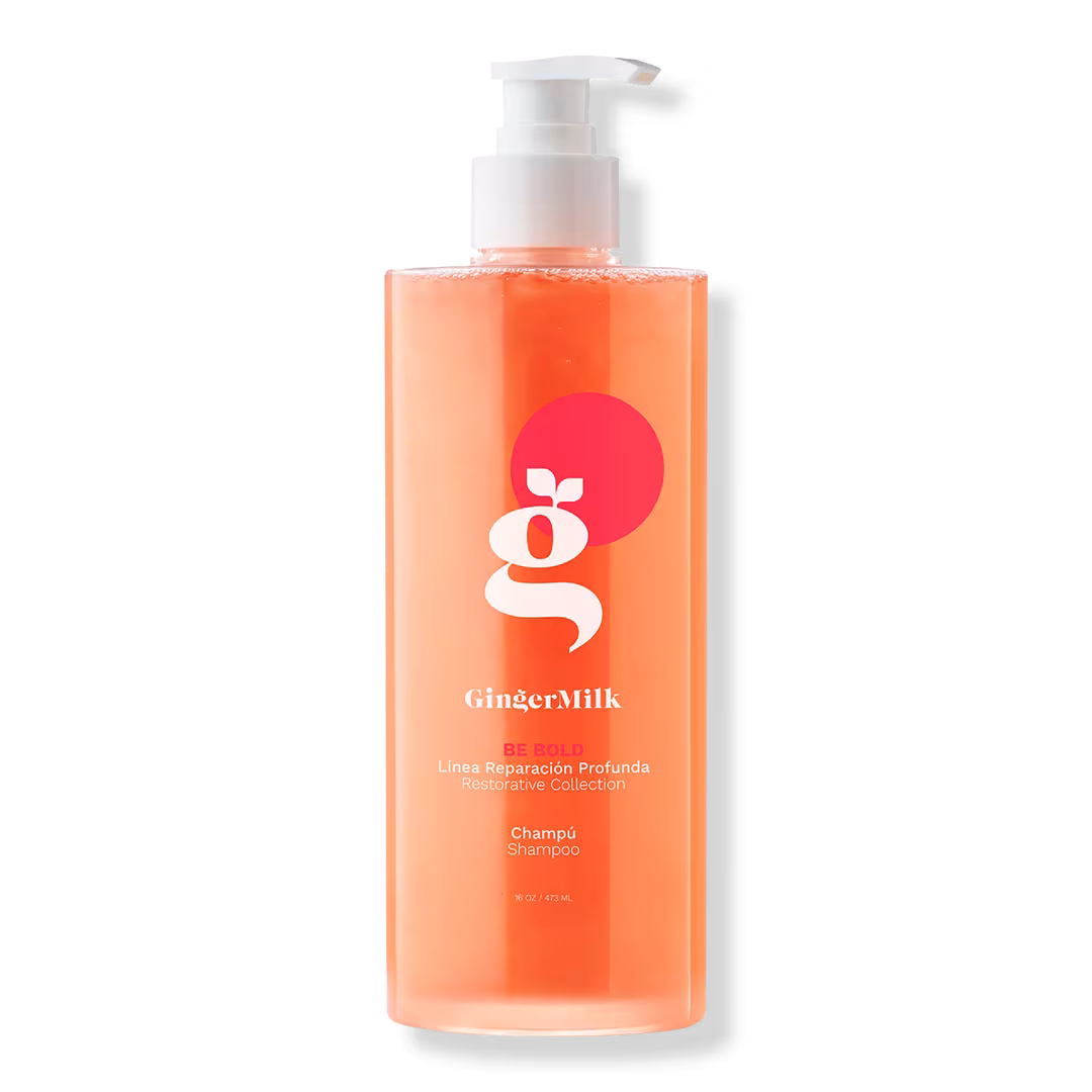 Ginger Milk  Repair Shampoo for Damaged Hair with Biotin & Aloe