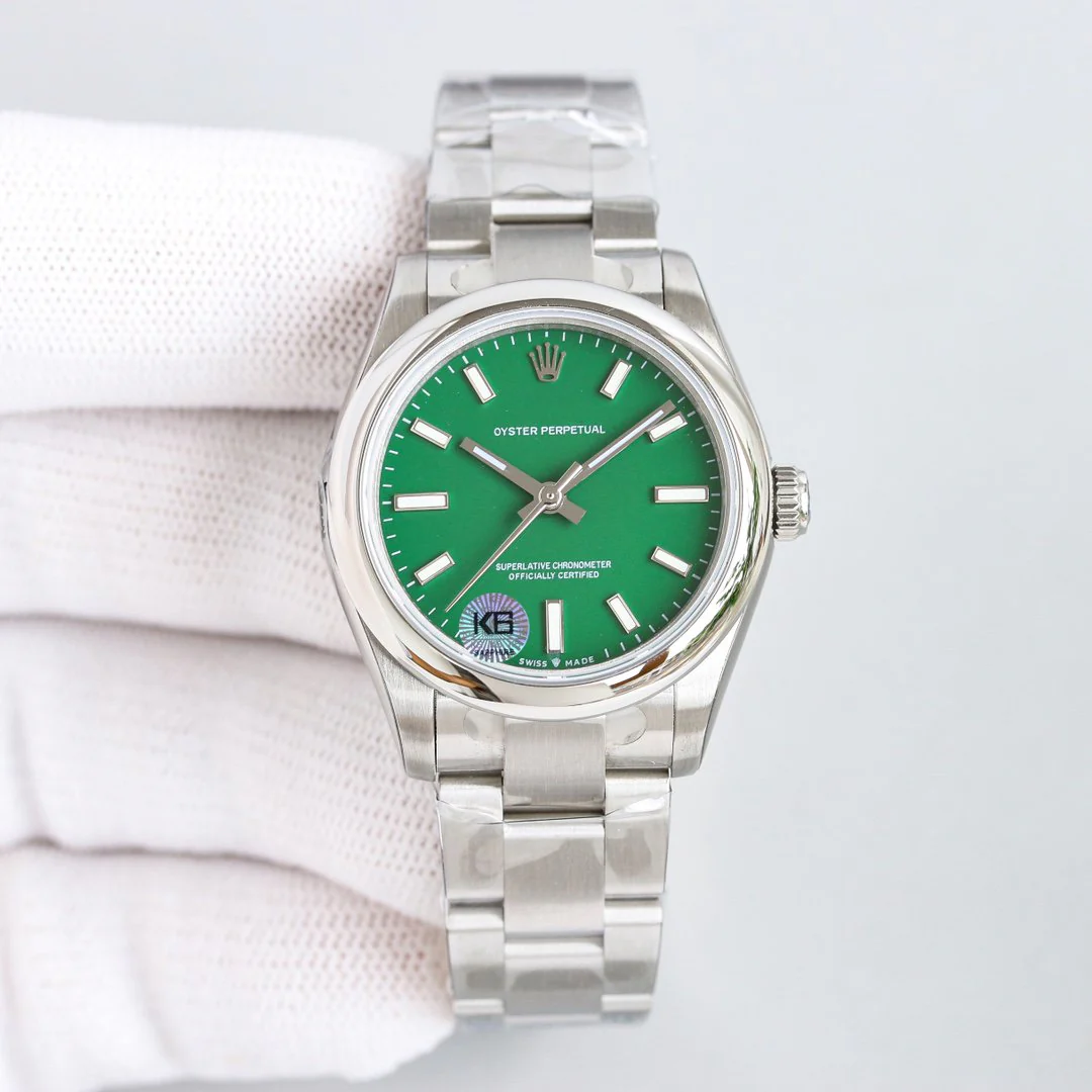 Rolex Watch OYSTER PERPETUAL 31MM GREEN DIAL