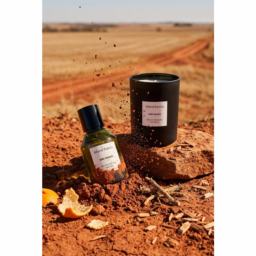 Leland Francis  Dirt Roads - Bougie Parfumée Naturelle Candle