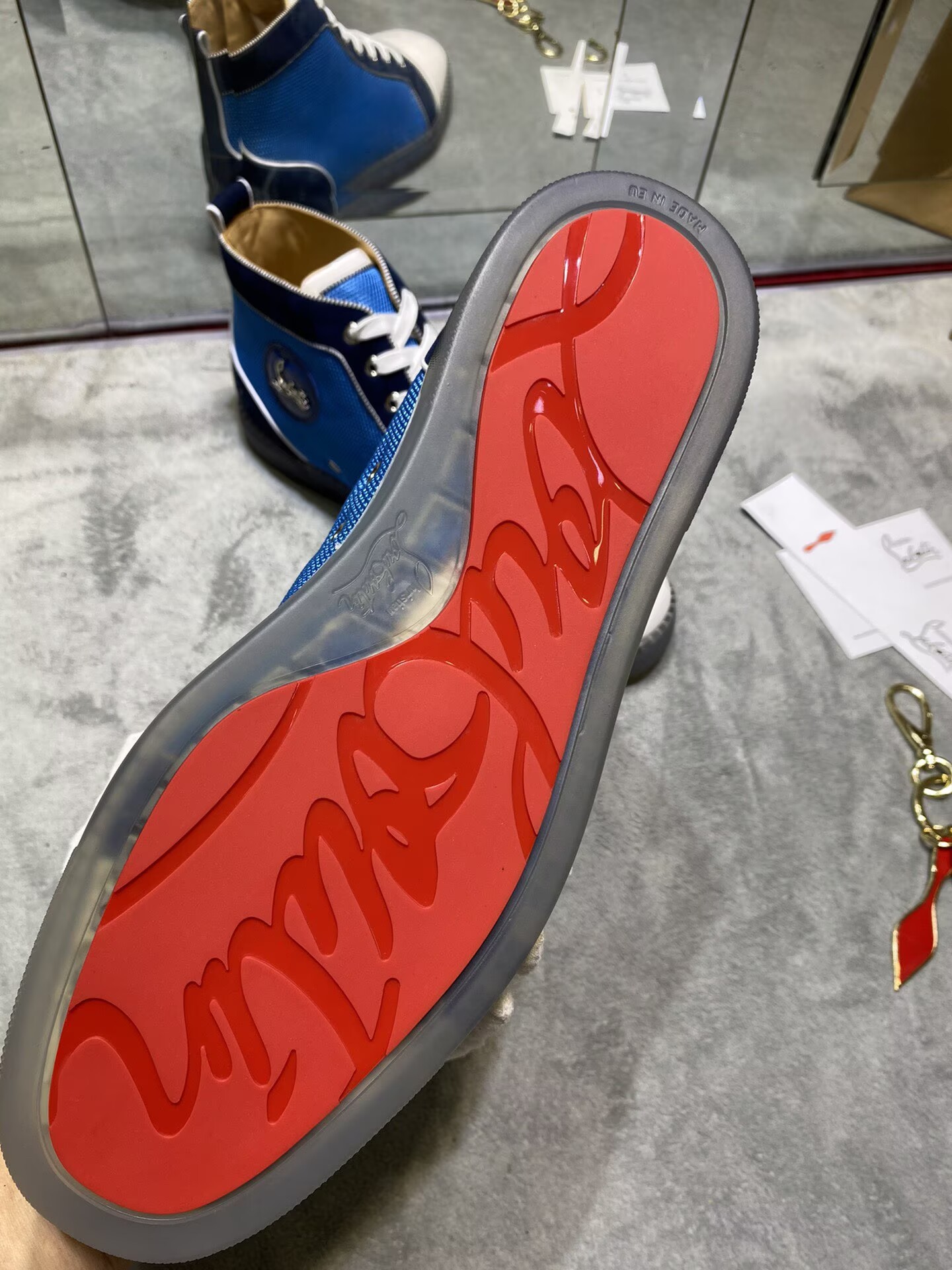 Christian Louboutin Red bottom High-Top - CCSHOES