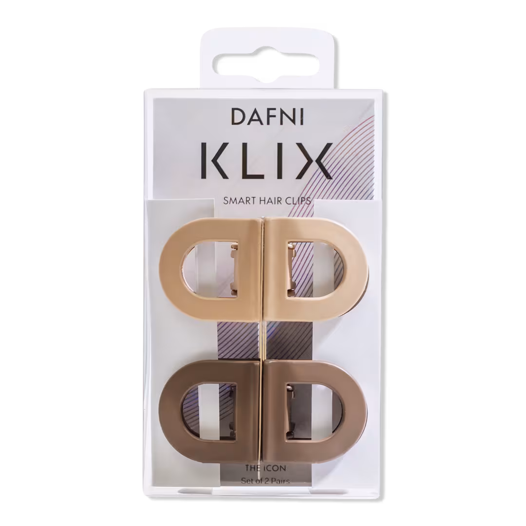 DAFNI KLIX  Sandstone Magnetic Claw Clips The Icon 2 Pack