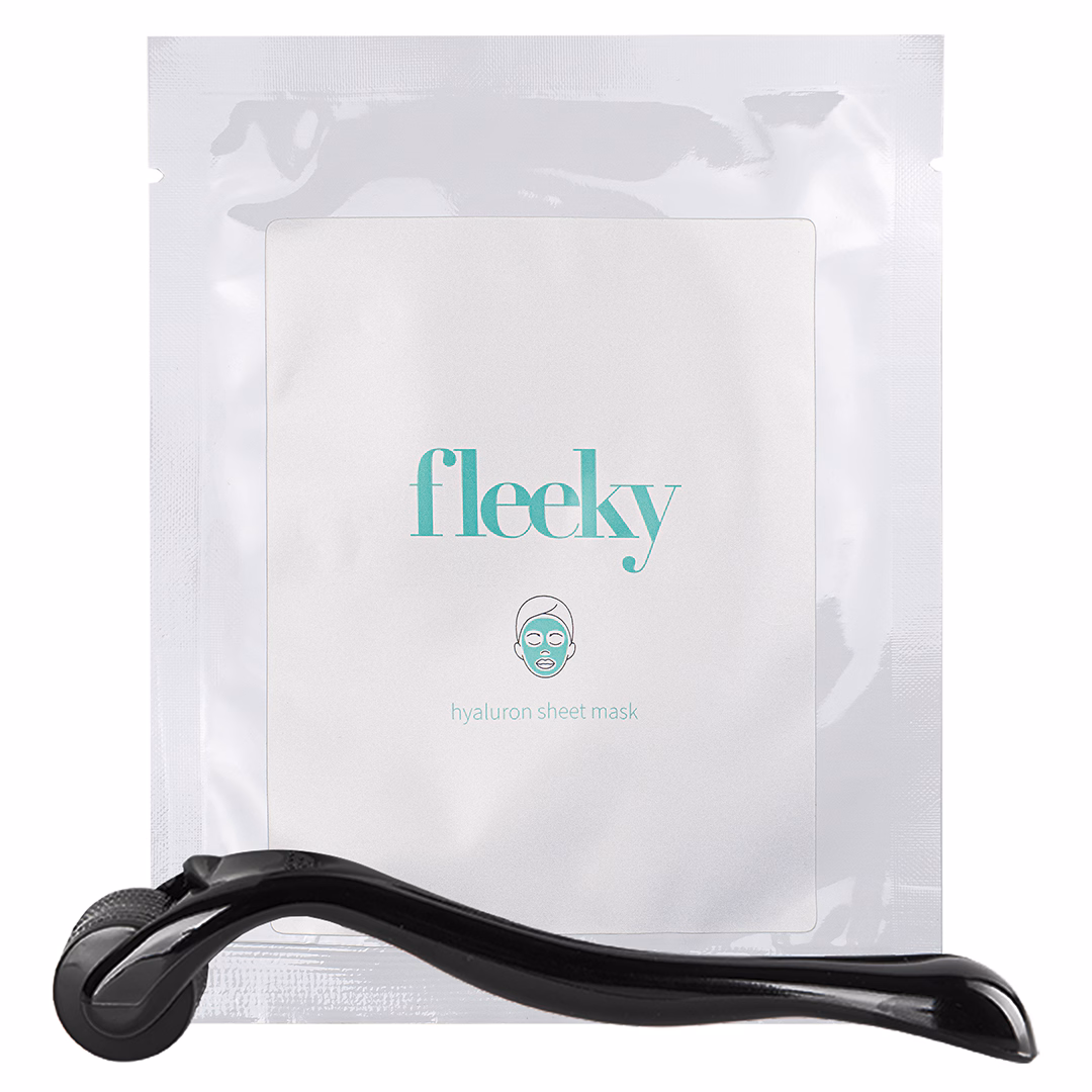 Hyaluron Sheet Mask mit 540 Needle Dermaroller