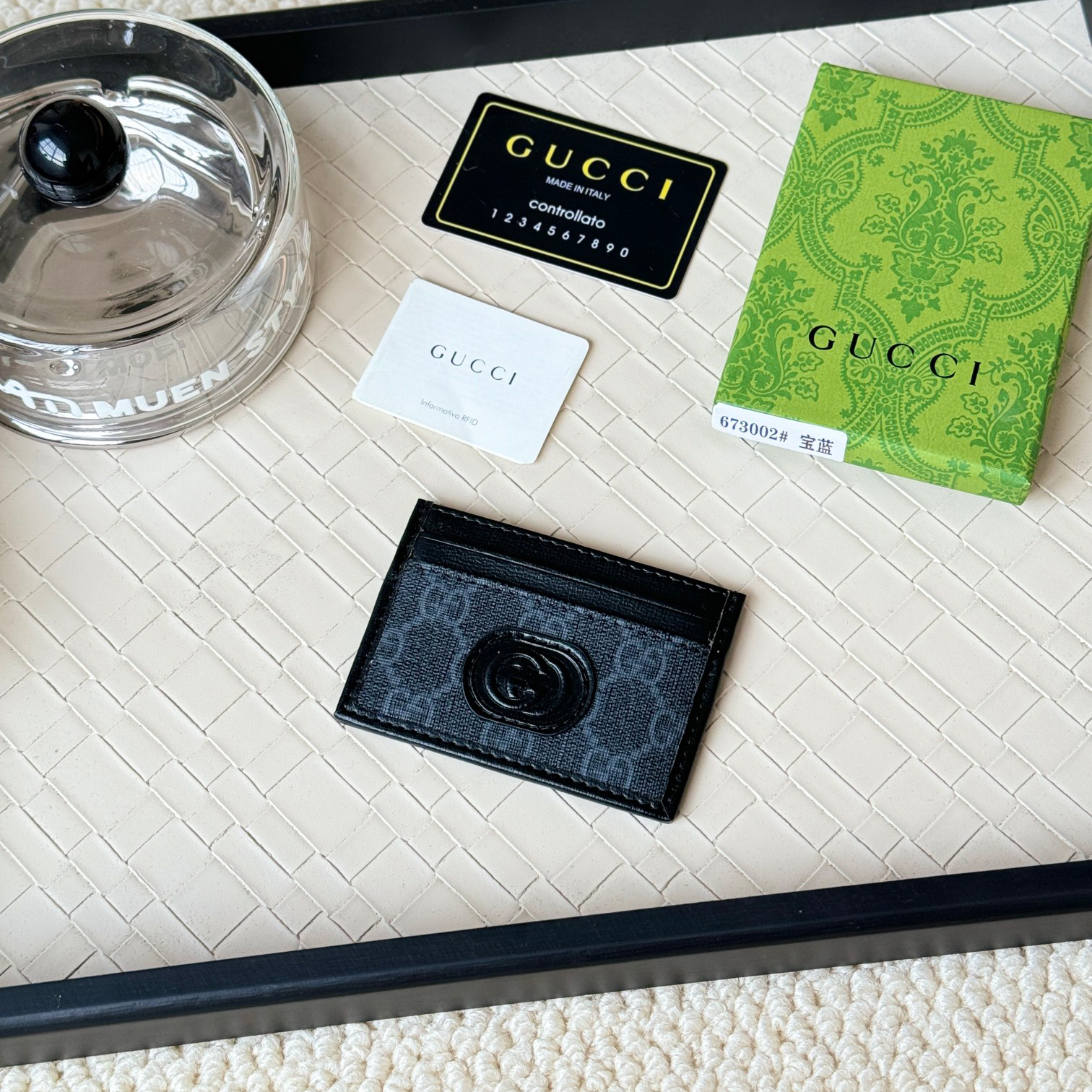 Gucci Wallets Card Holder Wallet 673002