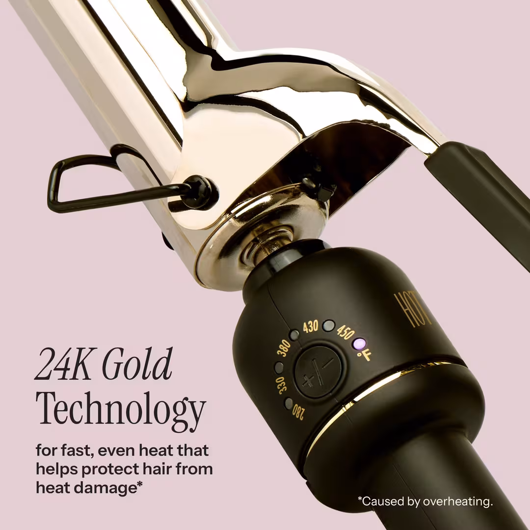 Hot Tools  24K Gold Extended Barrel Curling Iron