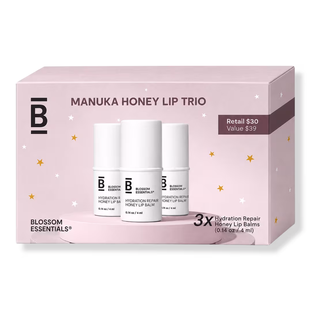 Blossom Essentials  Manuka Honey Lip Trio
