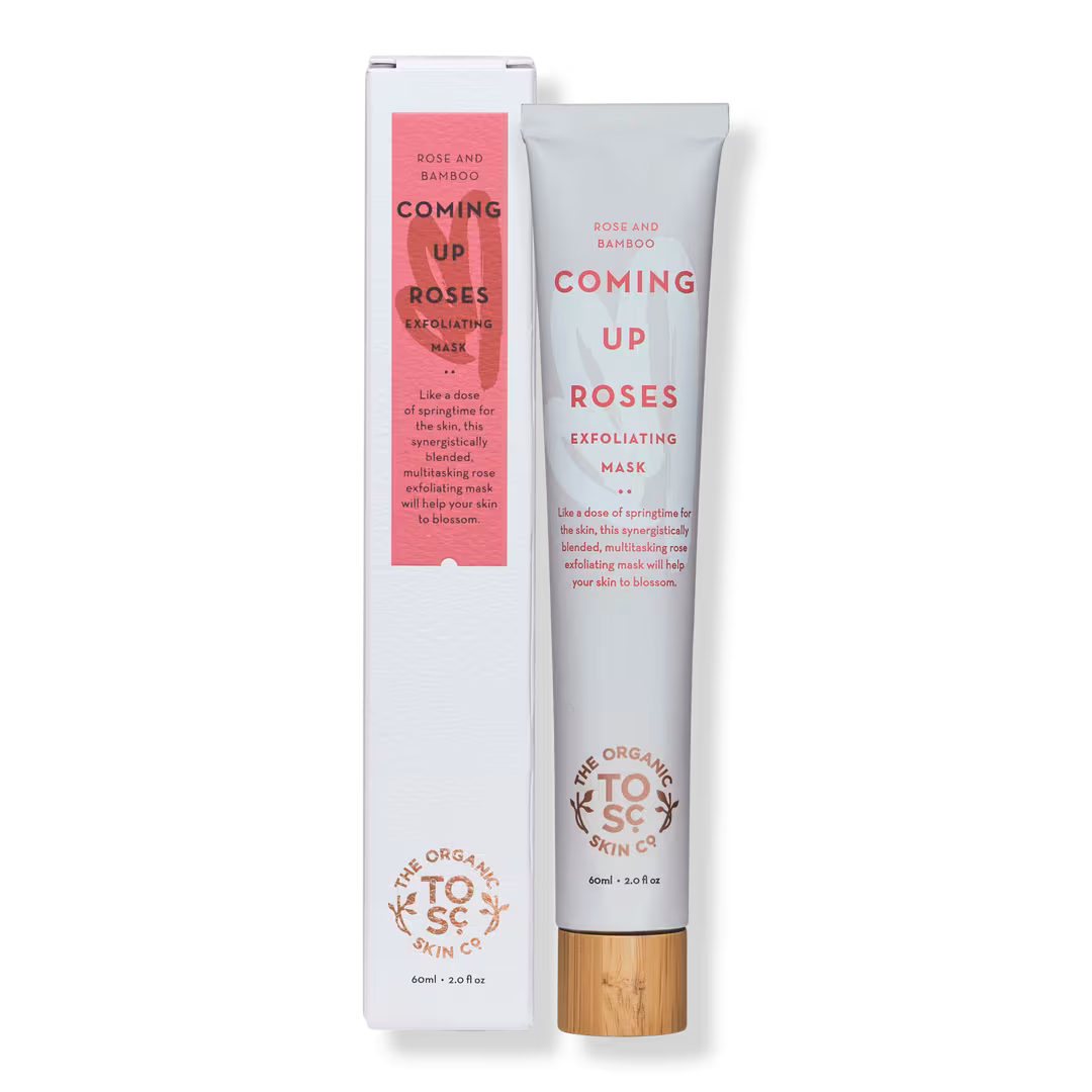 The Organic Skin Co.  Coming Up Roses Exfoliating Face Mask