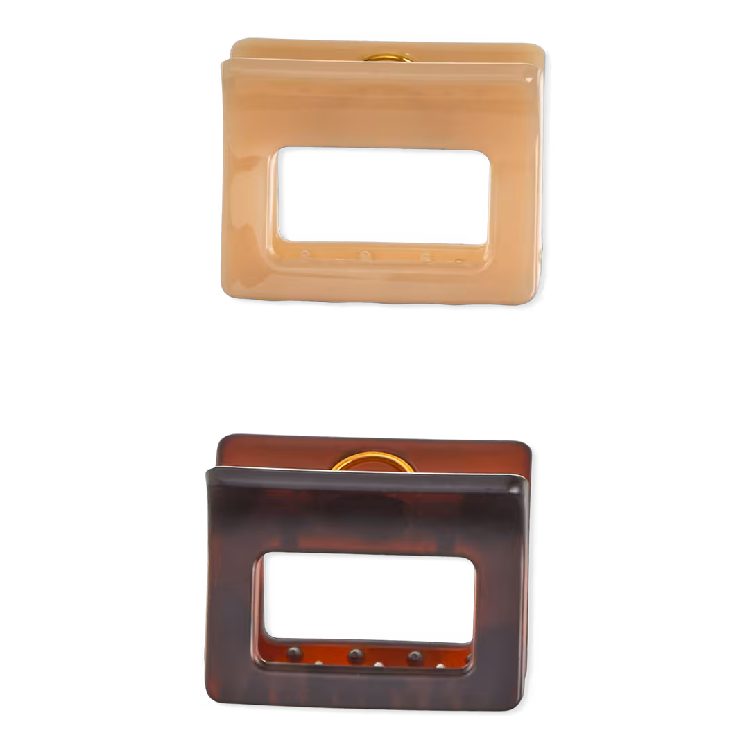 Conair Accessories  Small Rectangular Claw Clips