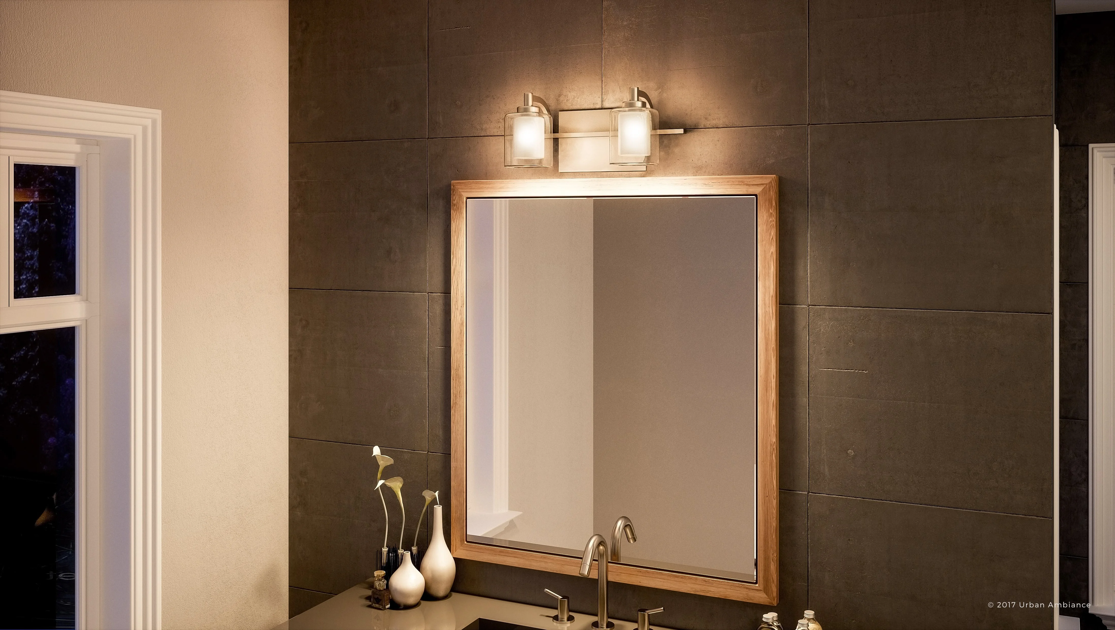 Urban Ambiance Luxury Modern Bathroom Vanity Light, Medium Size: 6