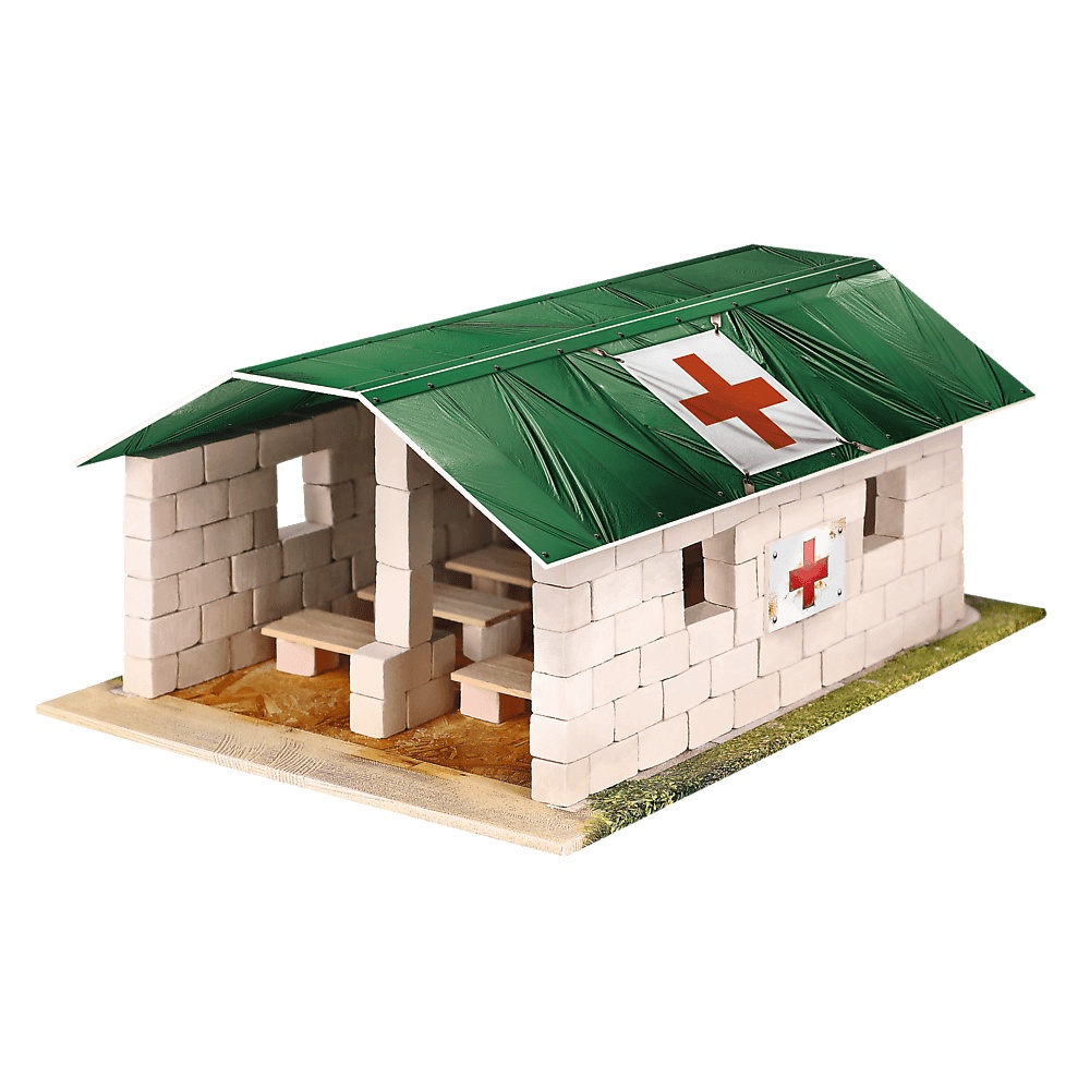 Klocki Ceramiczne Brick Trick Moro - Szpital Polowy