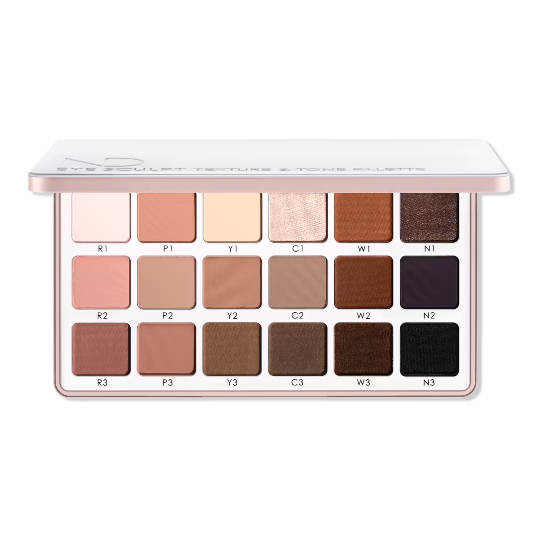 NATASHA DENONA  Eye Sculpt Texture & Tone Eyeshadow Palette - Soft