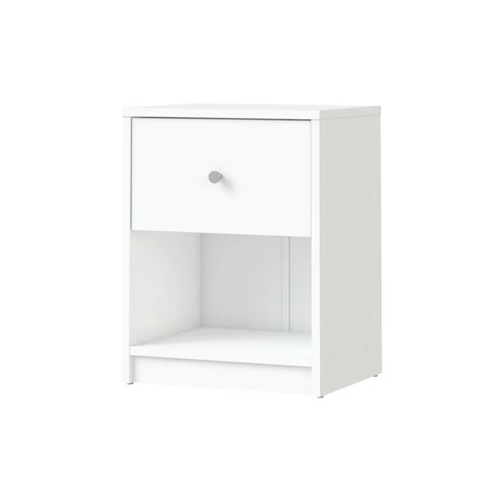 Home Square 4 Piece Bedroom Set With Dresser, Chest and 2 Nightstands in White