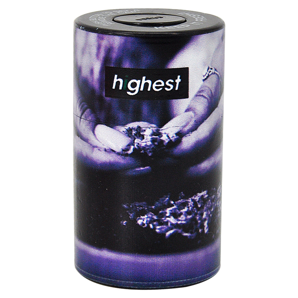 Plastic Can Marijuana Container