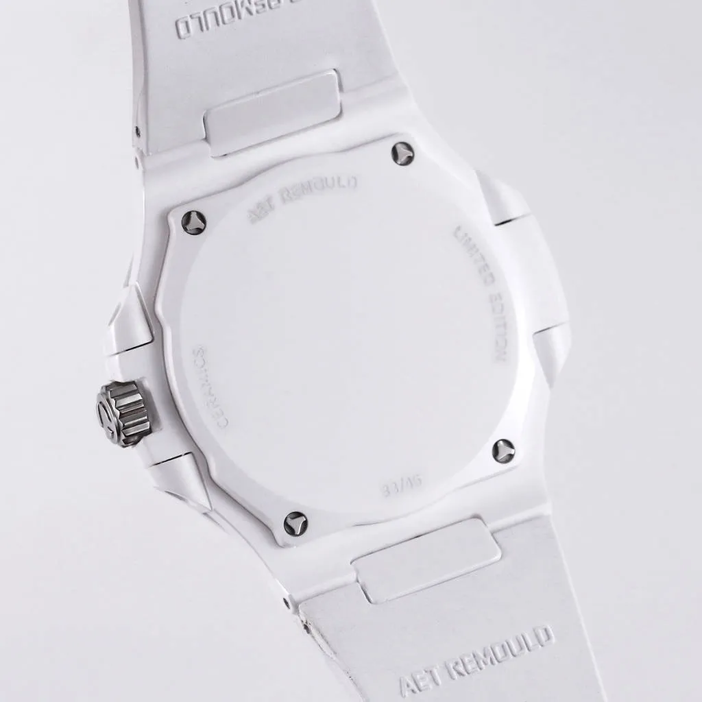 Replica Nautilus 5711/1A-018 Patek Philippe  40 mm, Rubber Strap White Dial