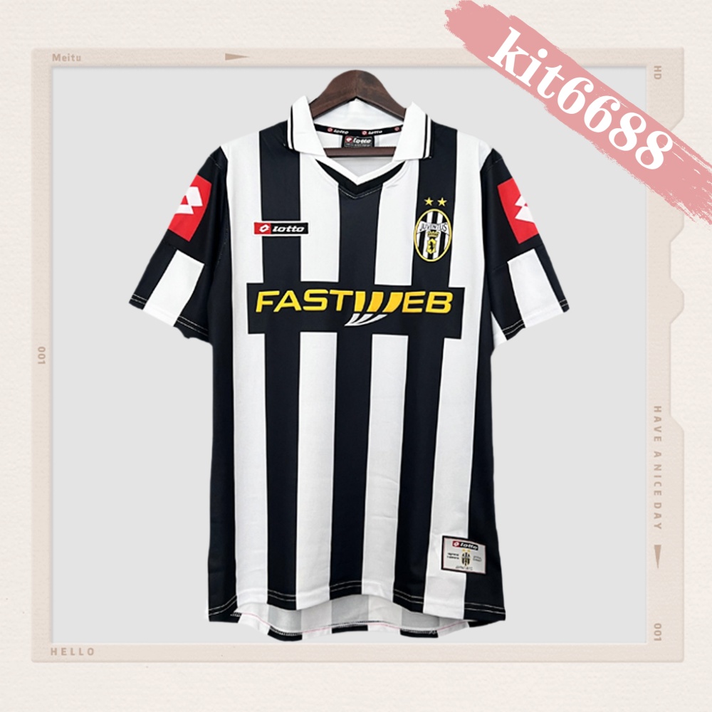 2001/2002 Juventus Home Retro Football Shirt