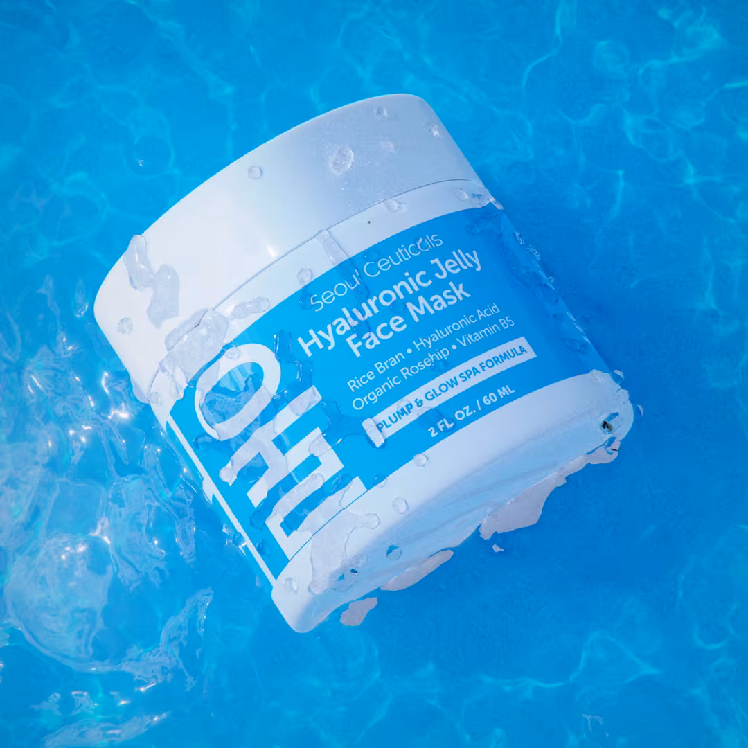 Seoul Ceuticals  Korean Skin Care Hyaluronic Jelly Face Mask