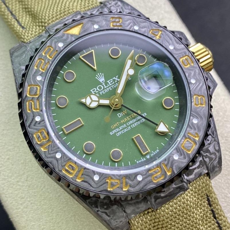 Rolex Watch GMT - MASTER II CARBON GREEN Watch
