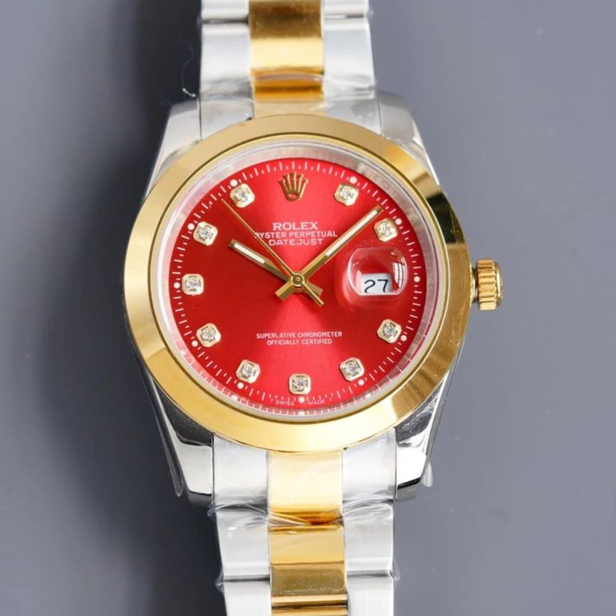 Rolex Watch DATEJUST 41MM SMOOTH BEZEL DIAMOND NUMERALS Watch