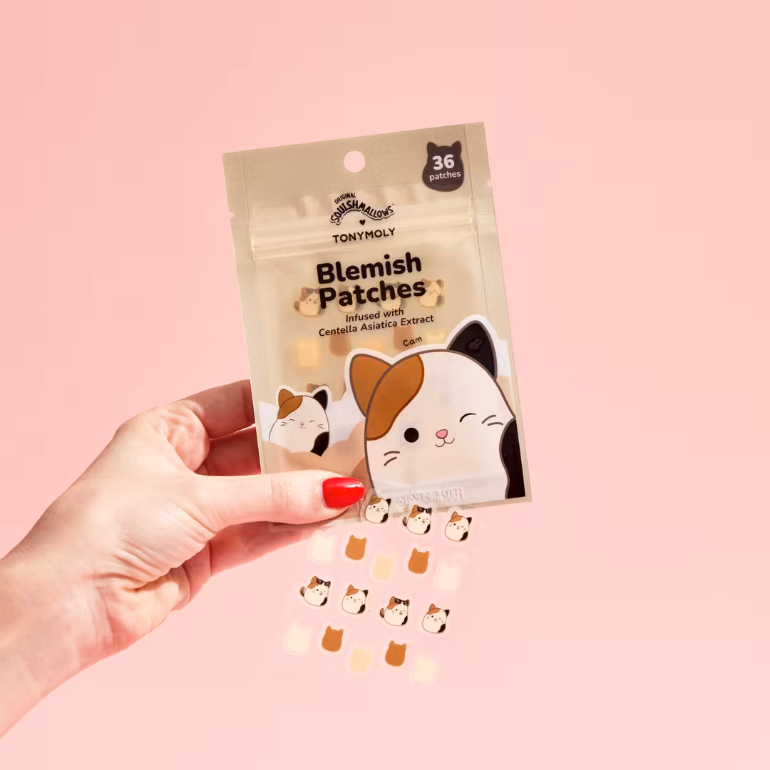 TONYMOLY  Squishmallows Hydrocolloid Blemish Patches