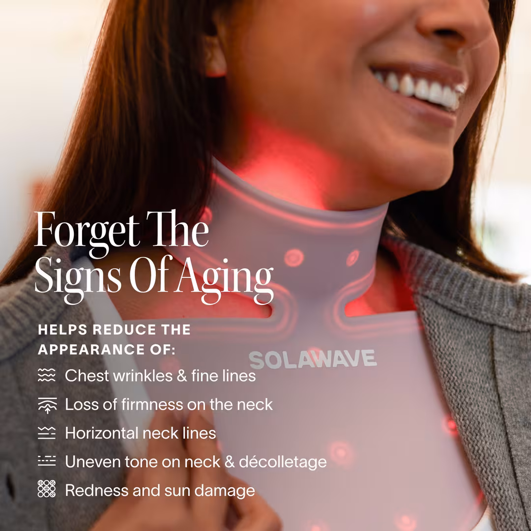 Solawave  Neck and Chest Pro Light Therapy Mask