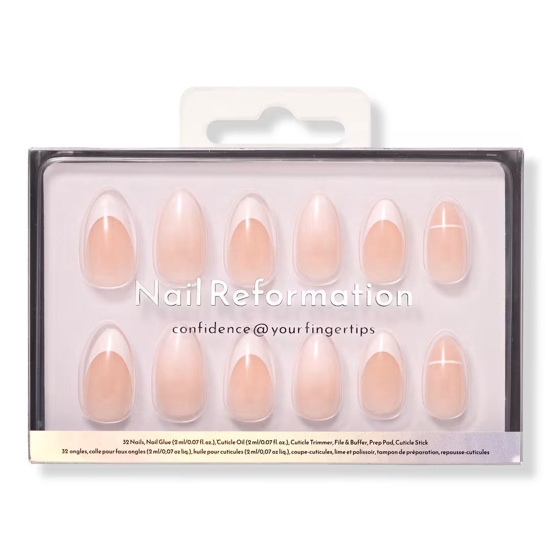 Nail Reformation  Cream Top Press On Nails