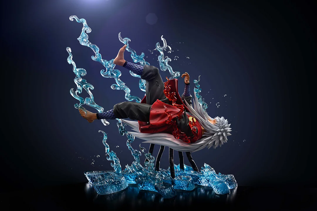 Naruto - Burning Ventus Studio Jiraiya Falling Into the Sea