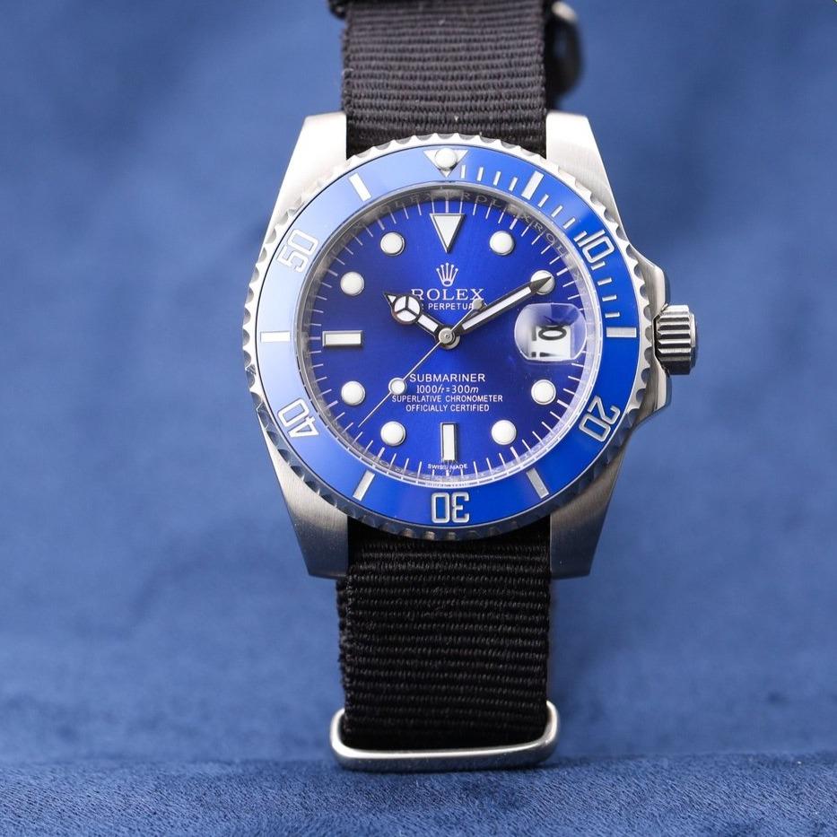Rolex Watch SUBMARINER DATE 40 CERAMIC BEZEL TEXTILE Watch
