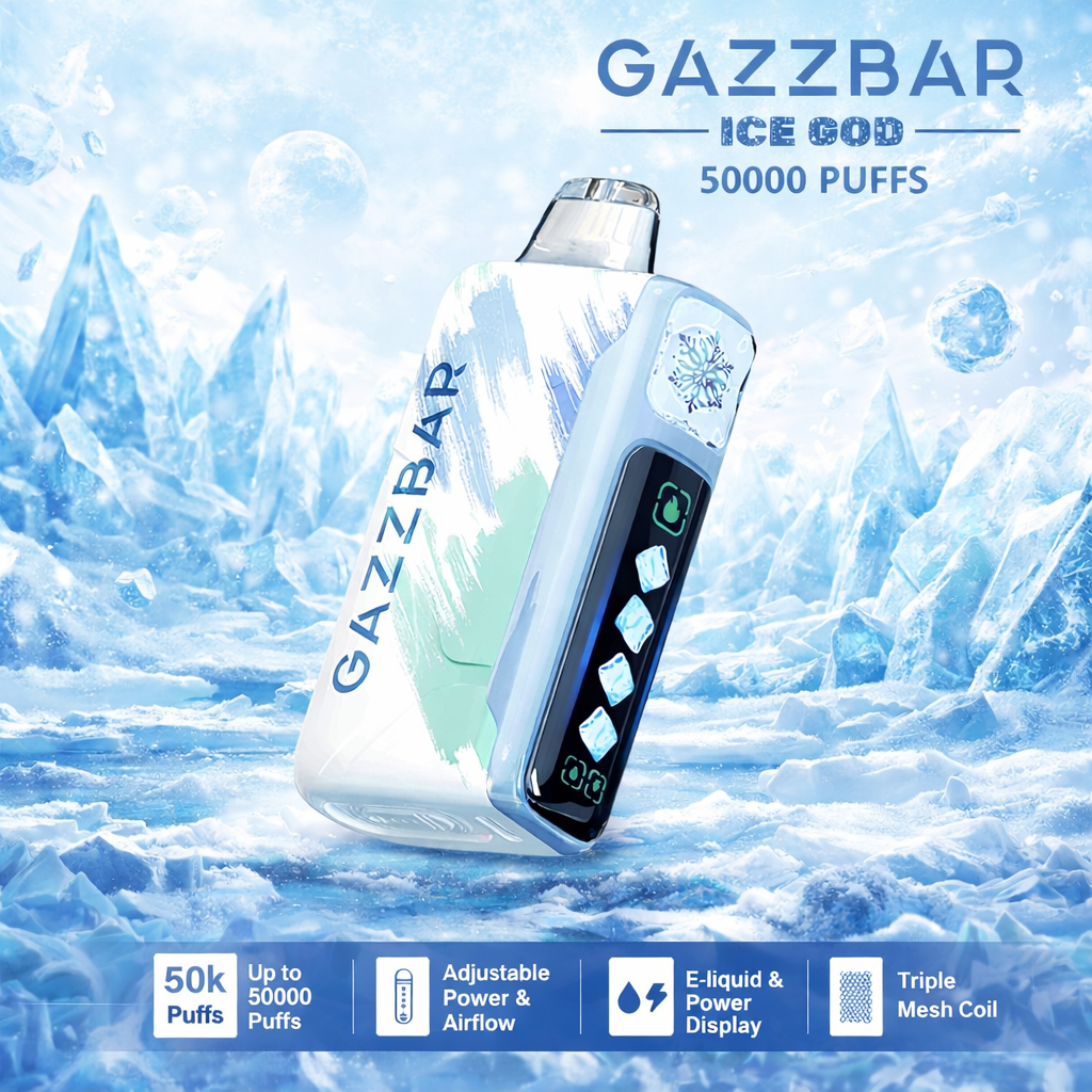 ICE GOD 50000 PUFFS 8 FLAVORS