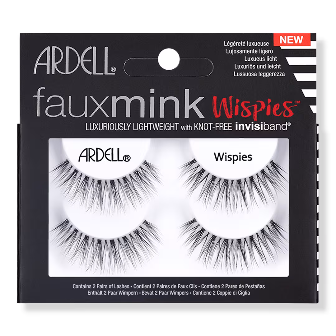 Ardell  Lash Faux Mink Wispies Twin Pack