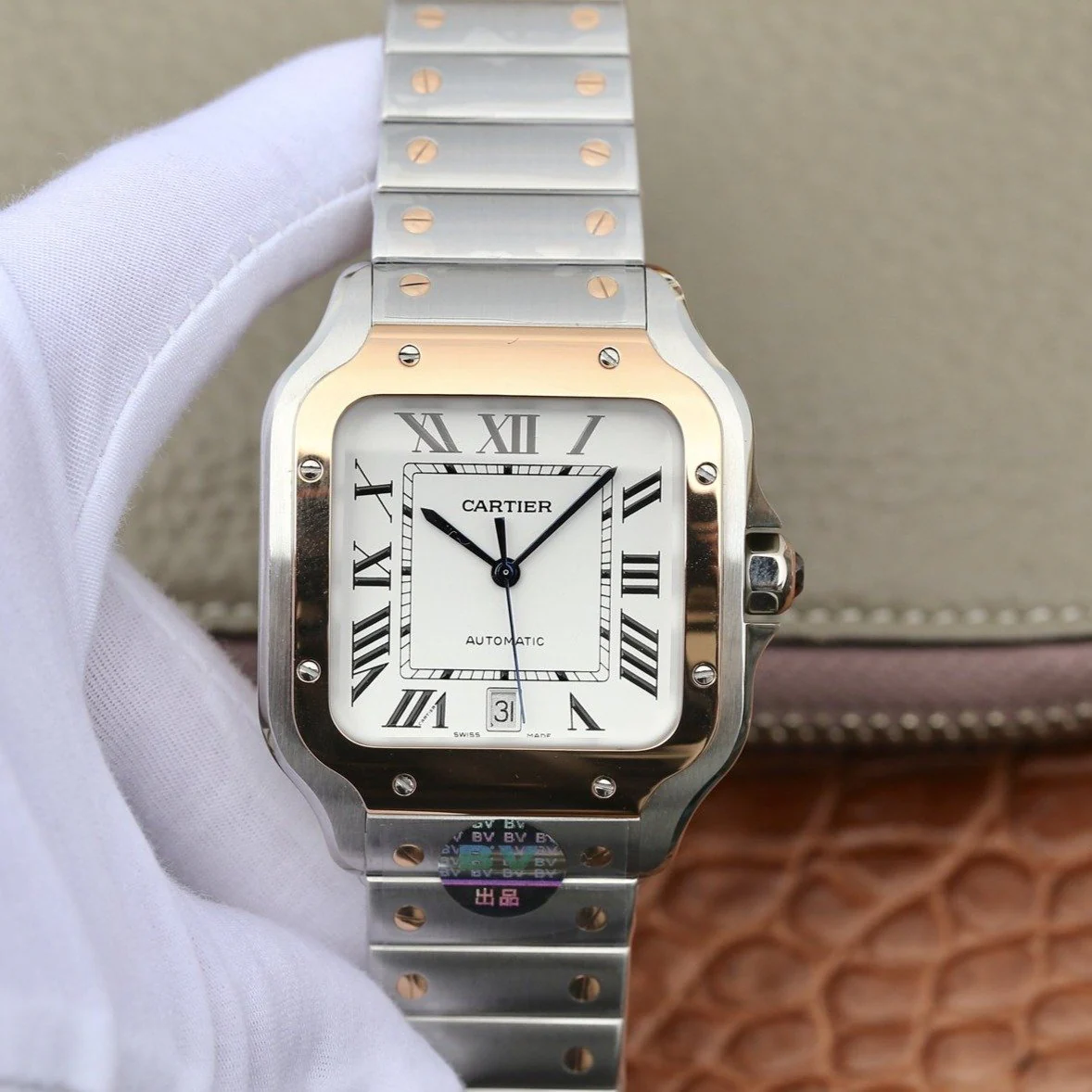 Cartier Watch SANTOS DE CARTIE 39MM TWO-TONE
