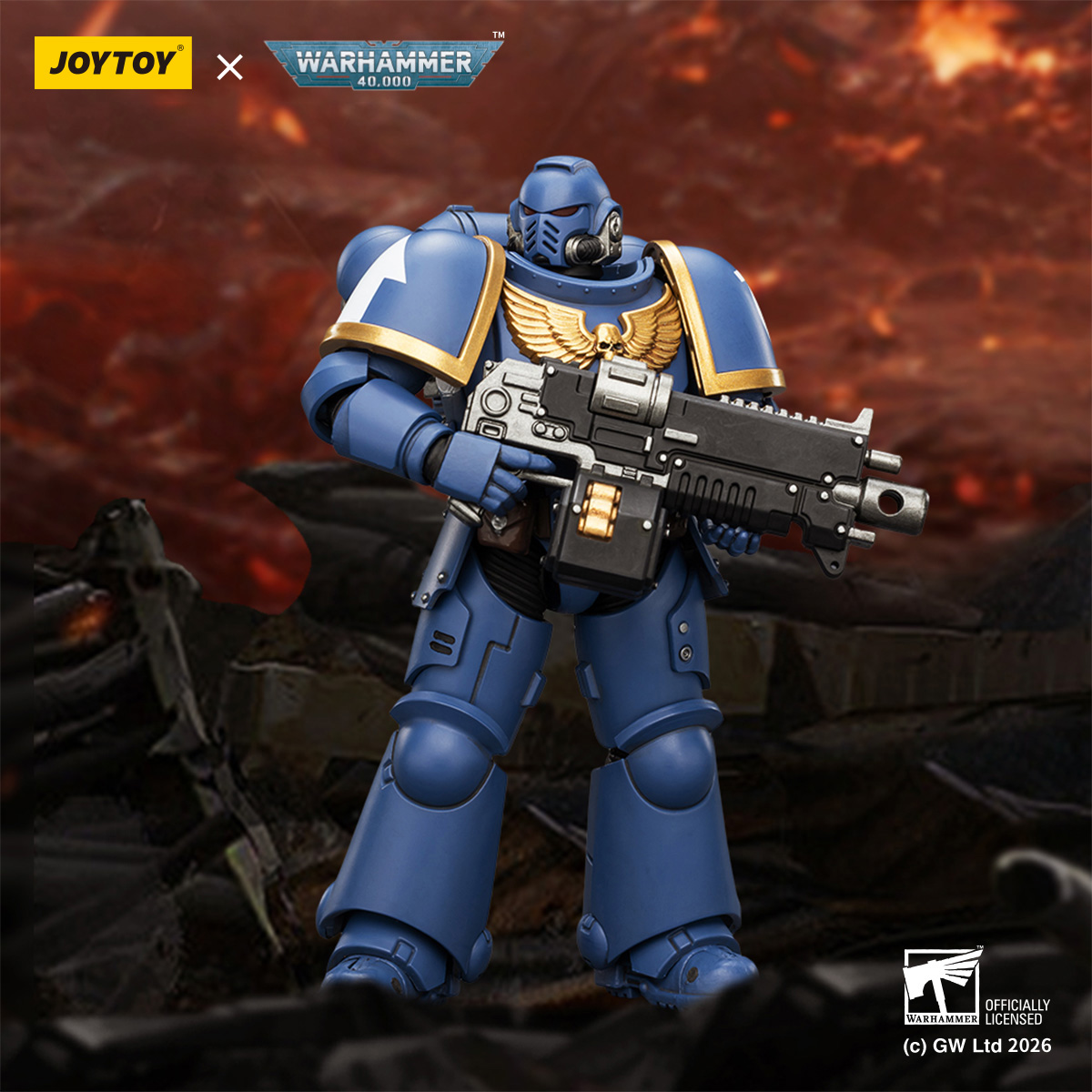 JOYTOY Warhammer 40k 1: 18 Intercessors - JOYTOY WORLD