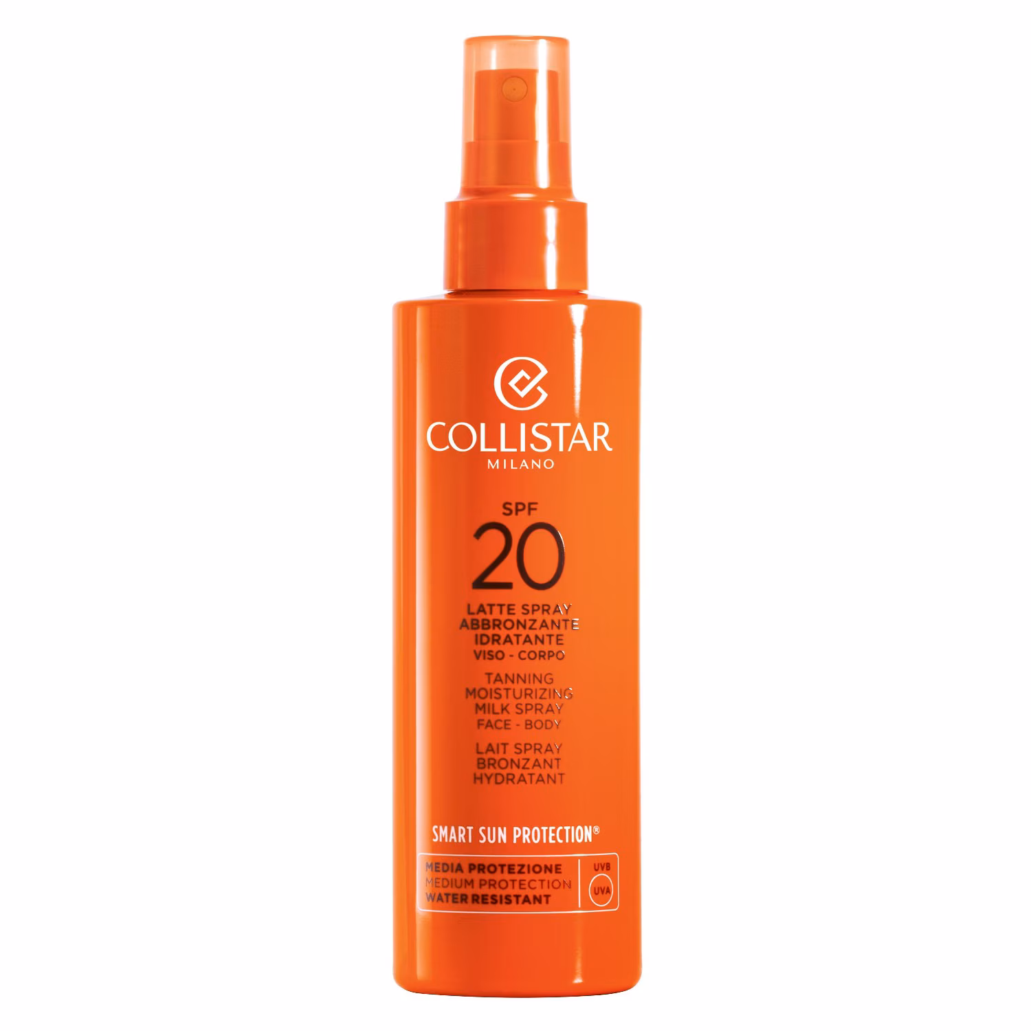 Tanning Moisturizing Milk Spray Face-Body Spf 20