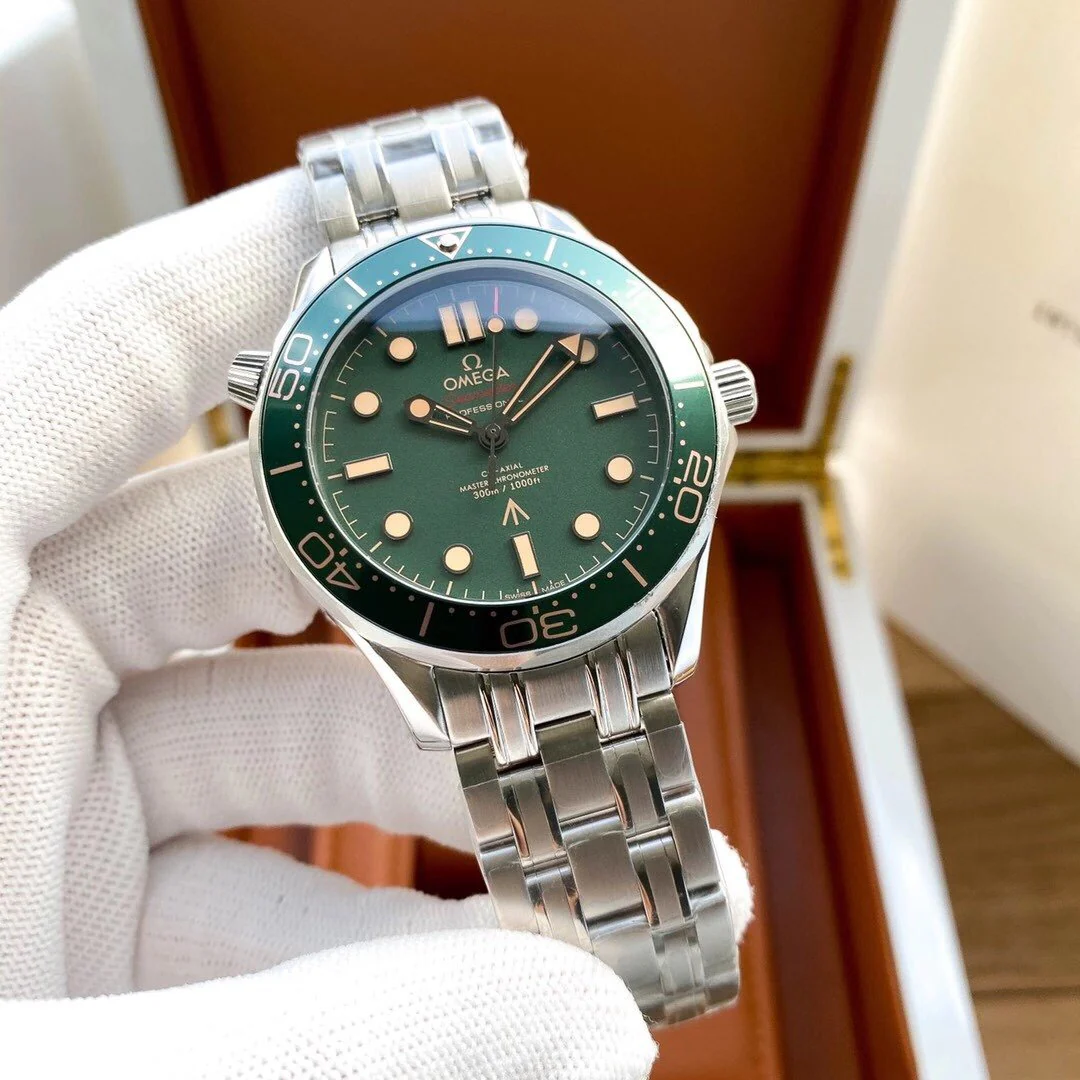 Omega Watch SEAMASTER DIVER 300 STAINLESS STEEL KHAKI DIAL