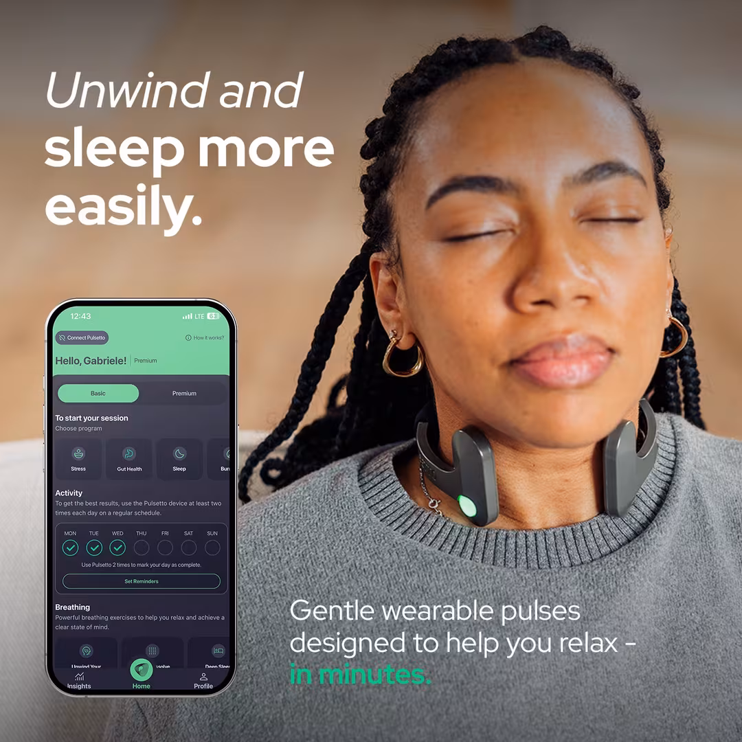 Pulsetto  Lite (V1) Wellness Wearable Device