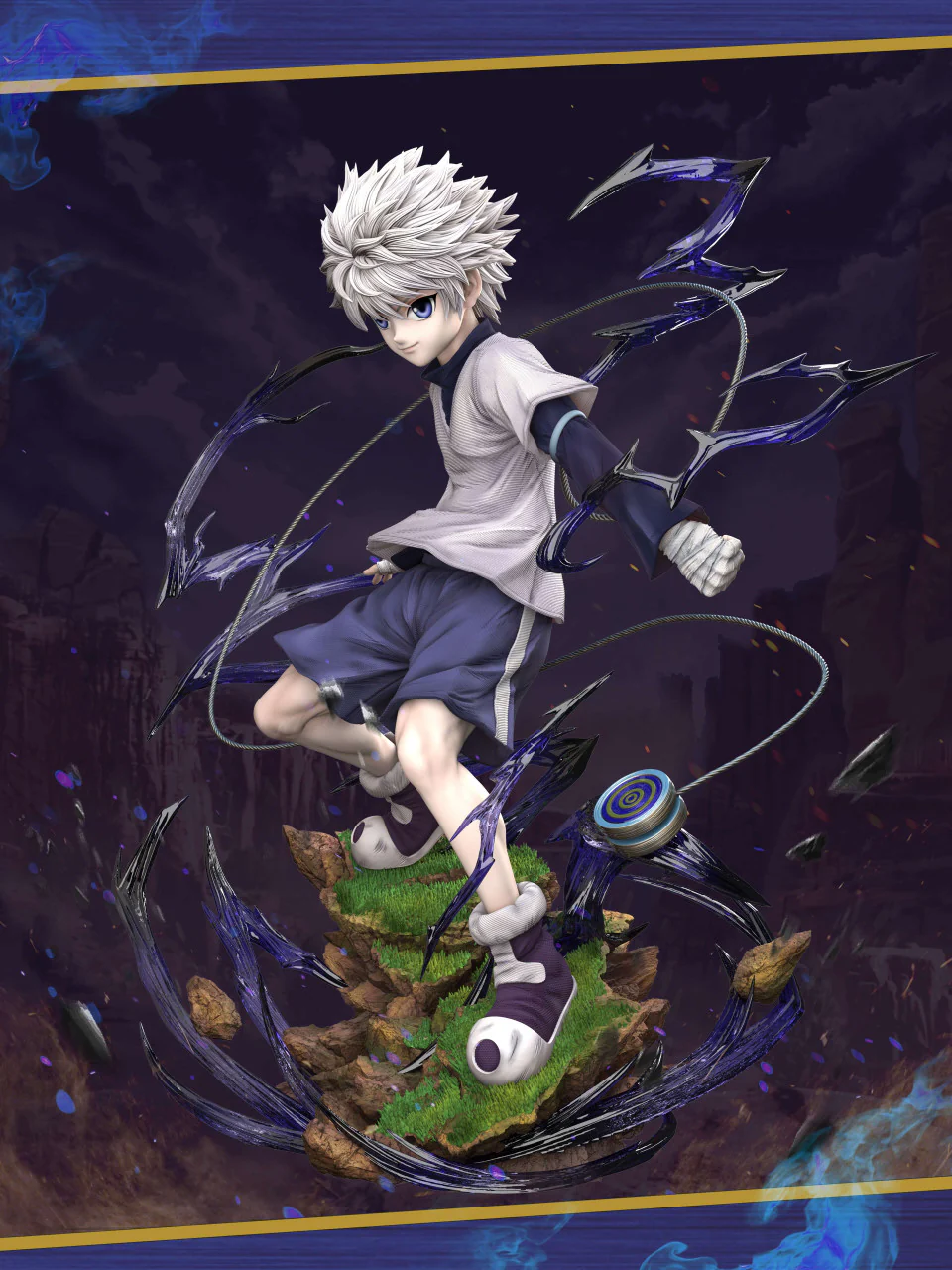 Hunter X Hunter - Killua Zoldyck | 1:6/1:4 Resin Statue | by Hunter Fan Studio