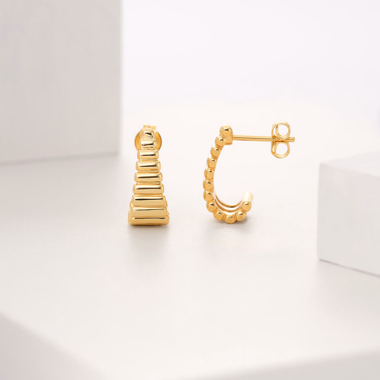 Ohrstecker 585er Gelbgold