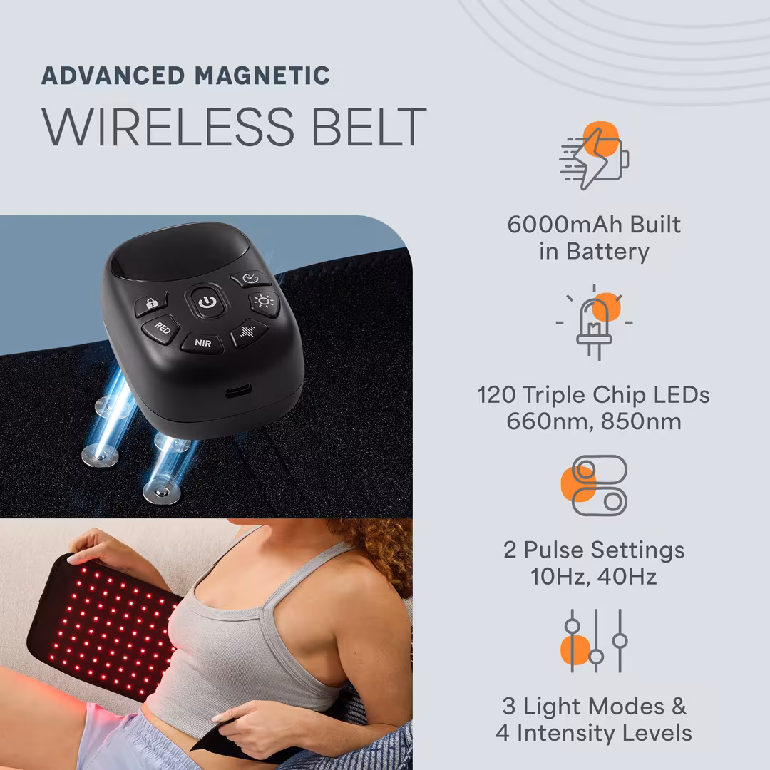 Lifepro  Allevared Mini Red Light Therapy Belt