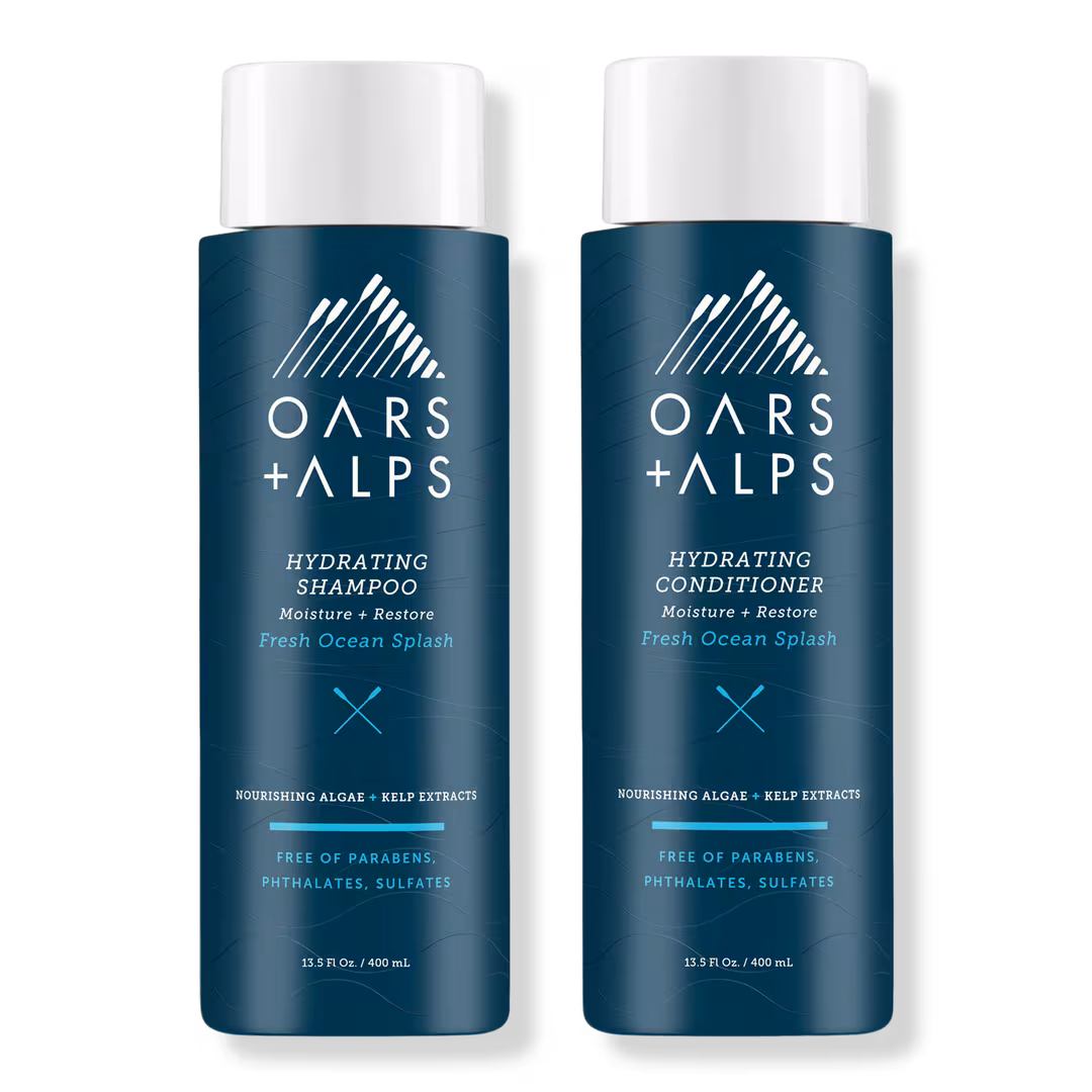 Oars + Alps  Hydrating Shampoo and Conditioner Set