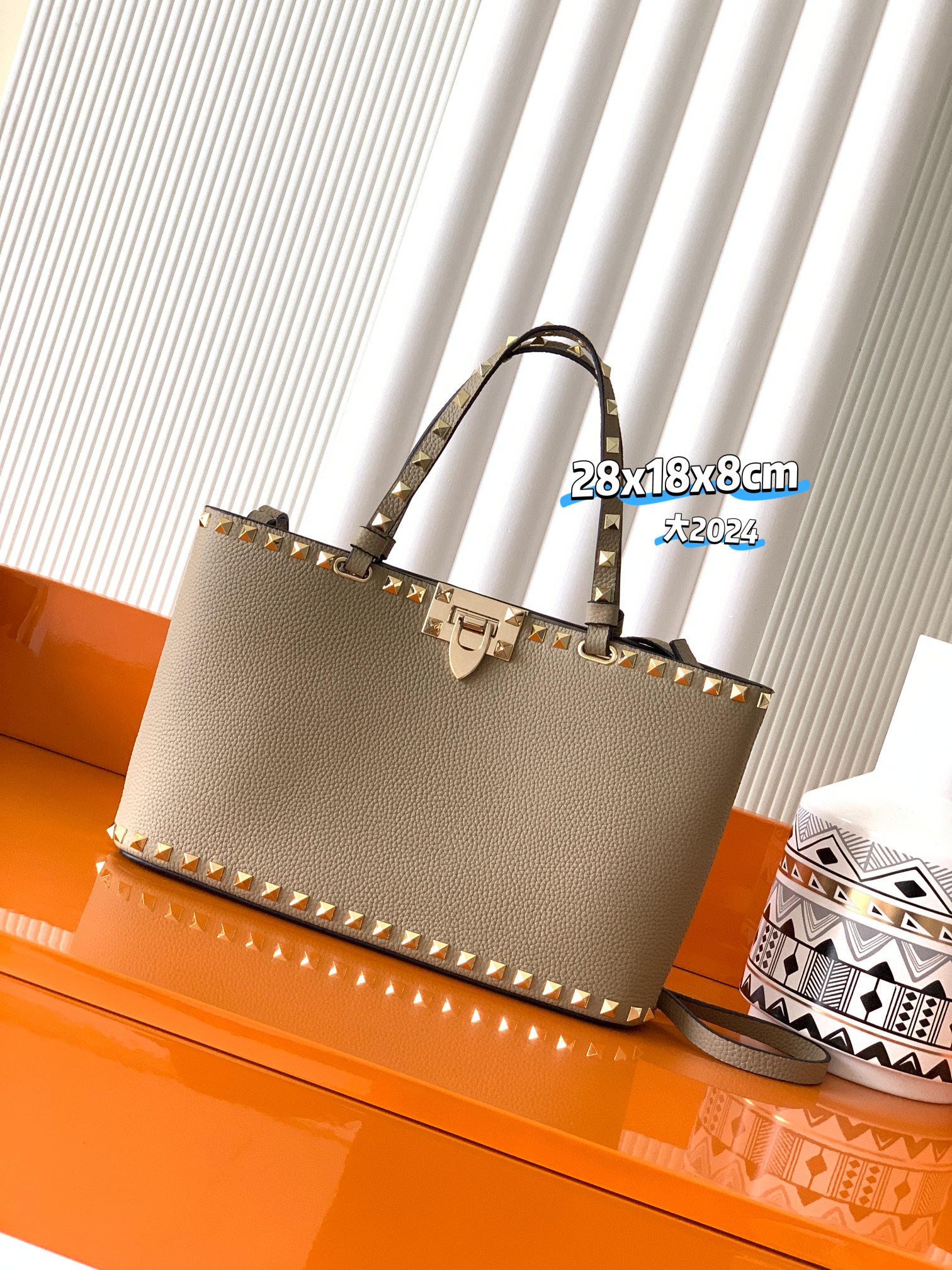 Valentino Garavani Small Rockstud Tote Bag