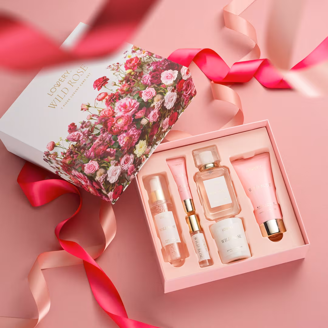 Lovery  Wild Rose Luxury Gift Set for Women