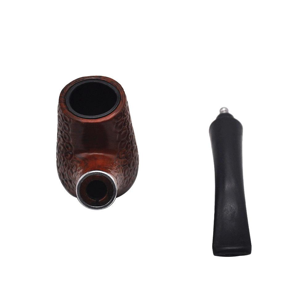 Flat Wooden Sherlock Pipe