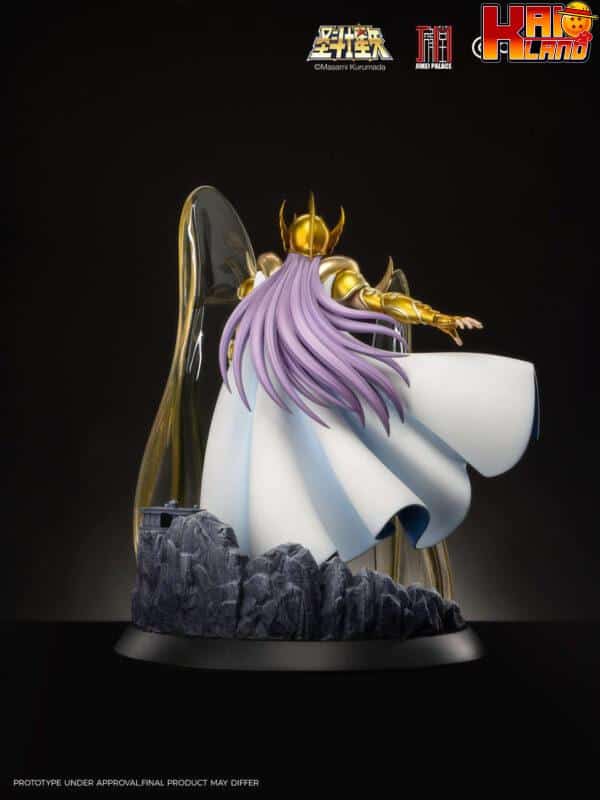 Saint Seiya Jimei Palace Aries Mu Licensed Resin Statue