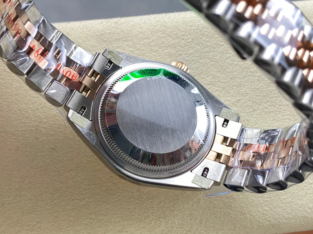 Rolex Watch Datejust 31mm Pink Gold Steel Salmon Dial