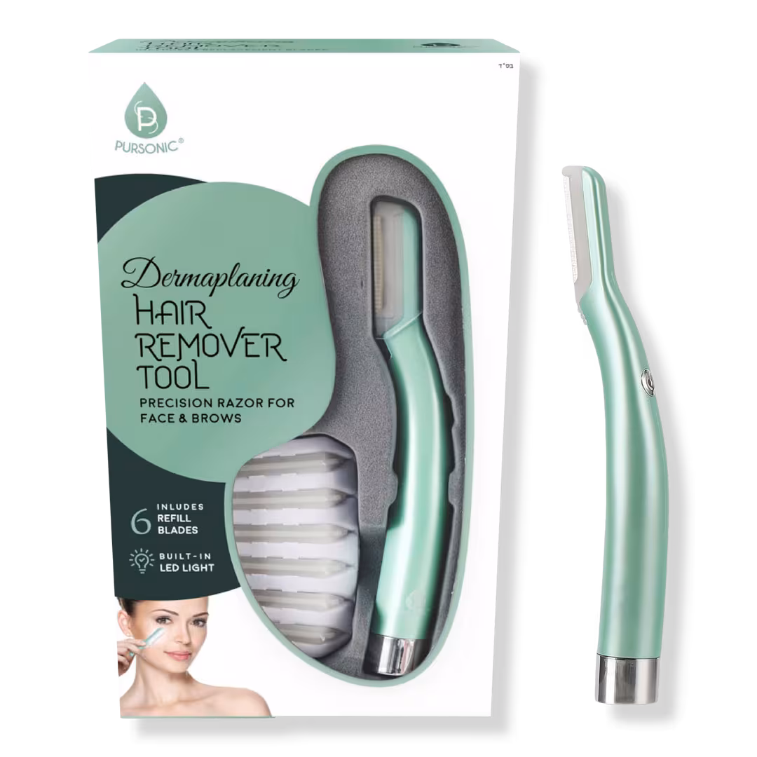 PURSONIC  Precision Dermaplaning Hair Remover Tool