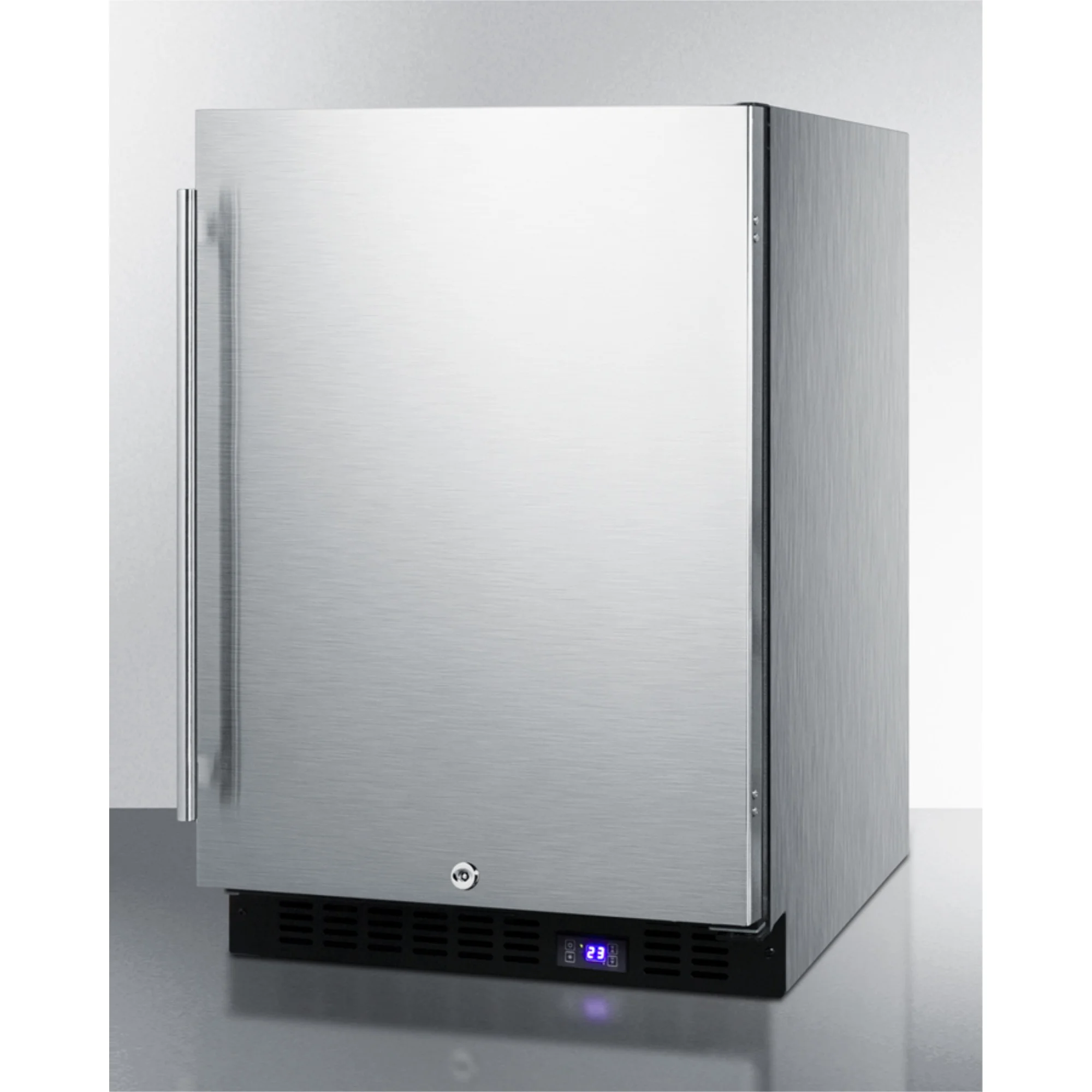 24" Wide Outdoor All-Freezer, Stainless Steel Cabinet