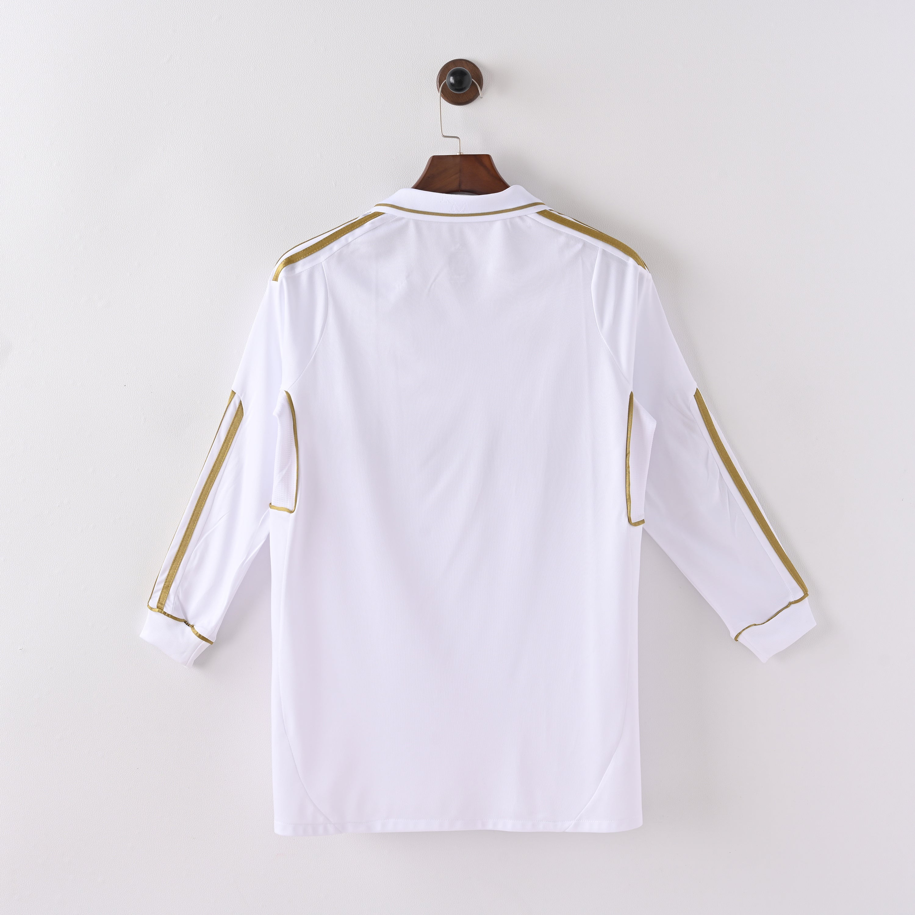 Real Madrid Long Sleeve Retro Vintage Home Jersey Men 2011-2012