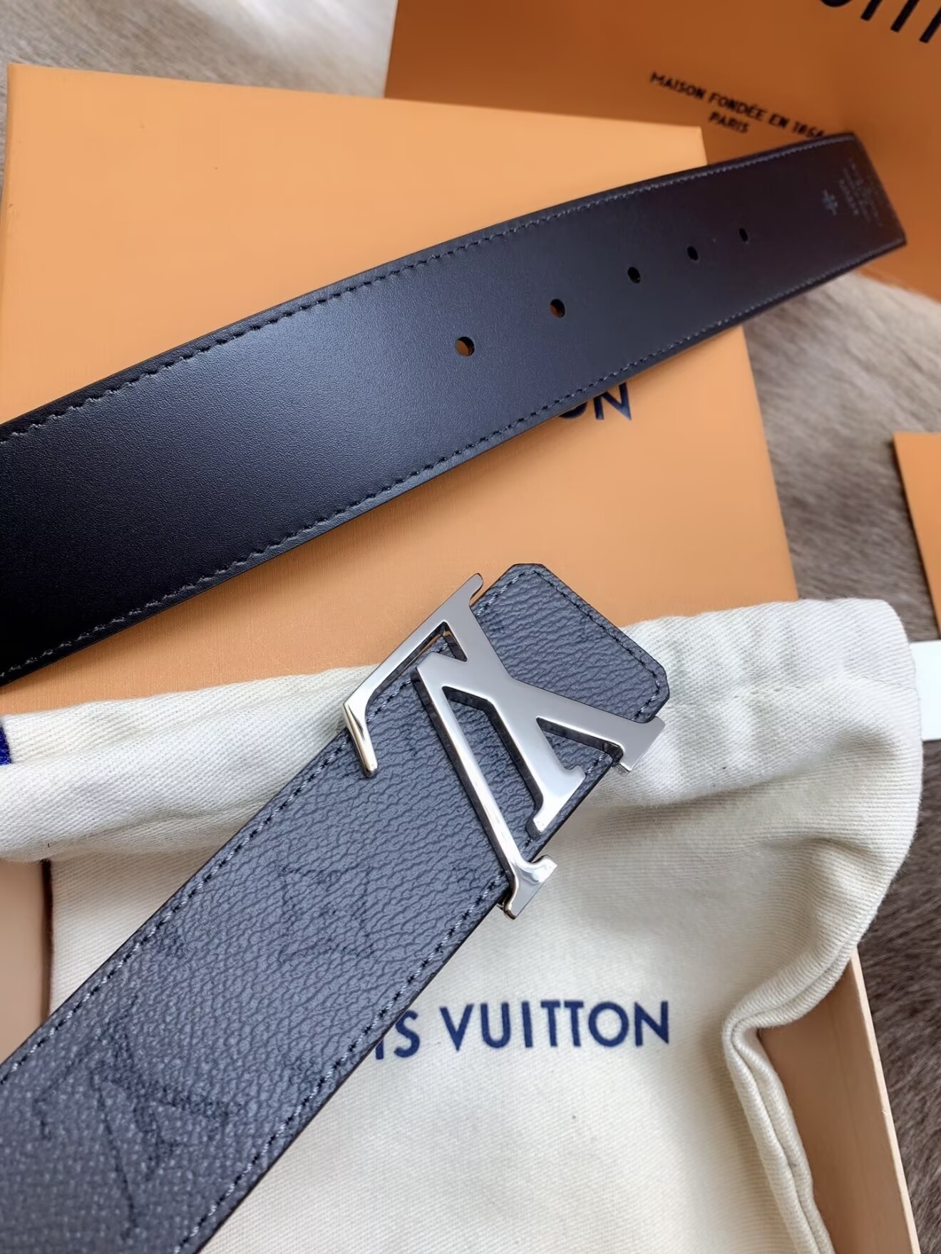 Loui Vuitto Belt-4CM - CCSHOES