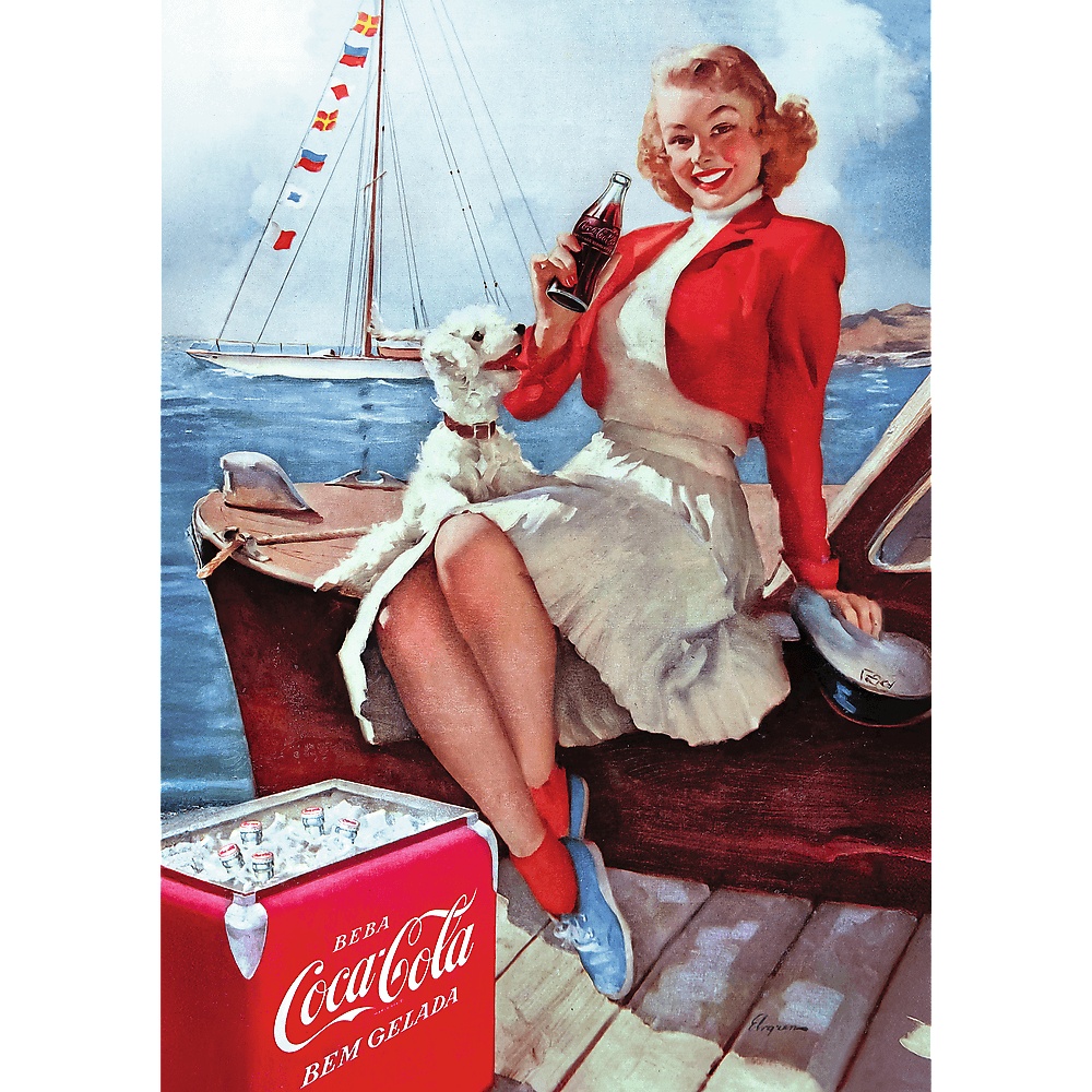 Puzzle Premium Plus Quality 1000 El. Coca-Cola: Czas Na Przerwę