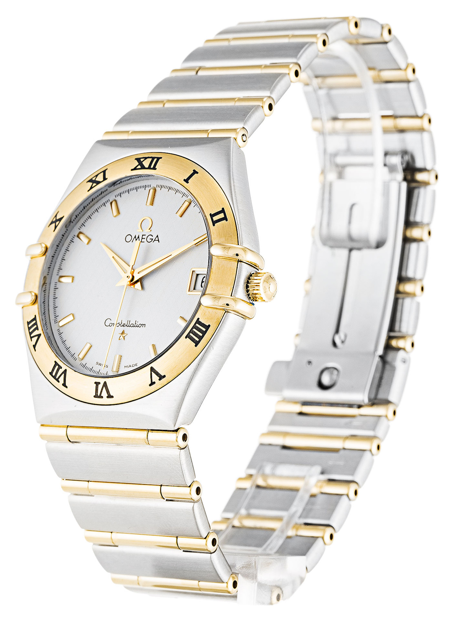 Replica Omega Constellation White Dial Stick Markers 1212.30.00 33.5MM